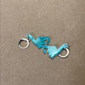 Dinosaur child like ears Blue